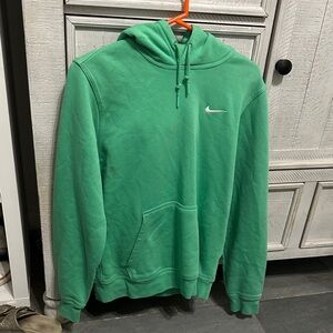 Nike Men's Mint Green Hoodie